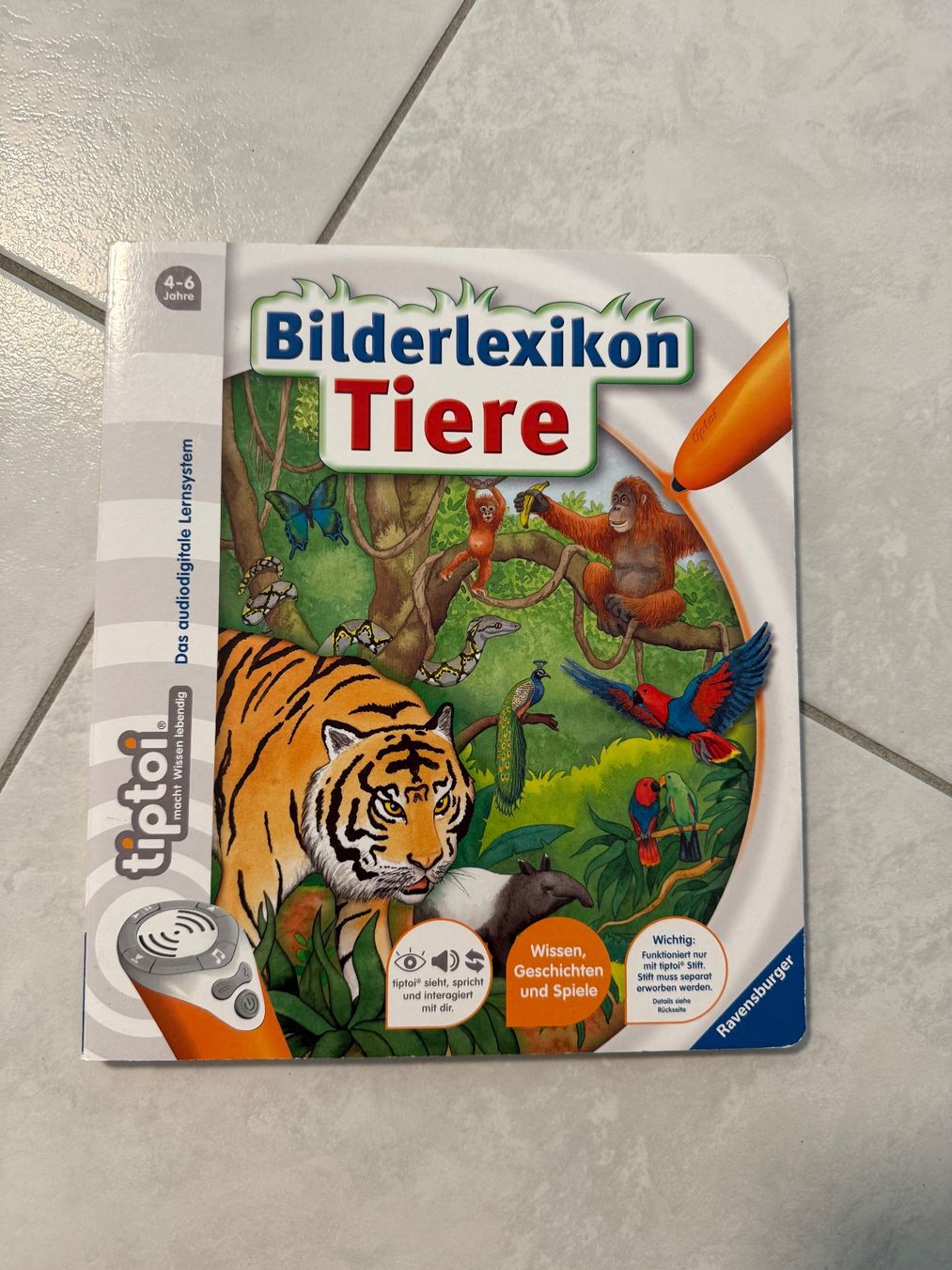 Libri: tiptoi Bilderlexikon Tiere – Usato da Pfäffikon SZ venduto da Syndrome379
