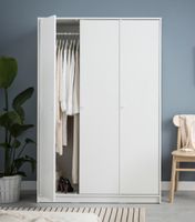 Kleiderschrank weiss 117x55x176 cm Zustand neu