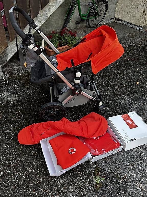 Bugaboo Cameleon Kinderwagen mit Zubehör, komplett (Gebraucht) in Domat ...