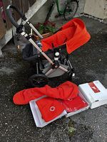 Bugaboo Cameleon Kinderwagen mit Zubehör, komplett