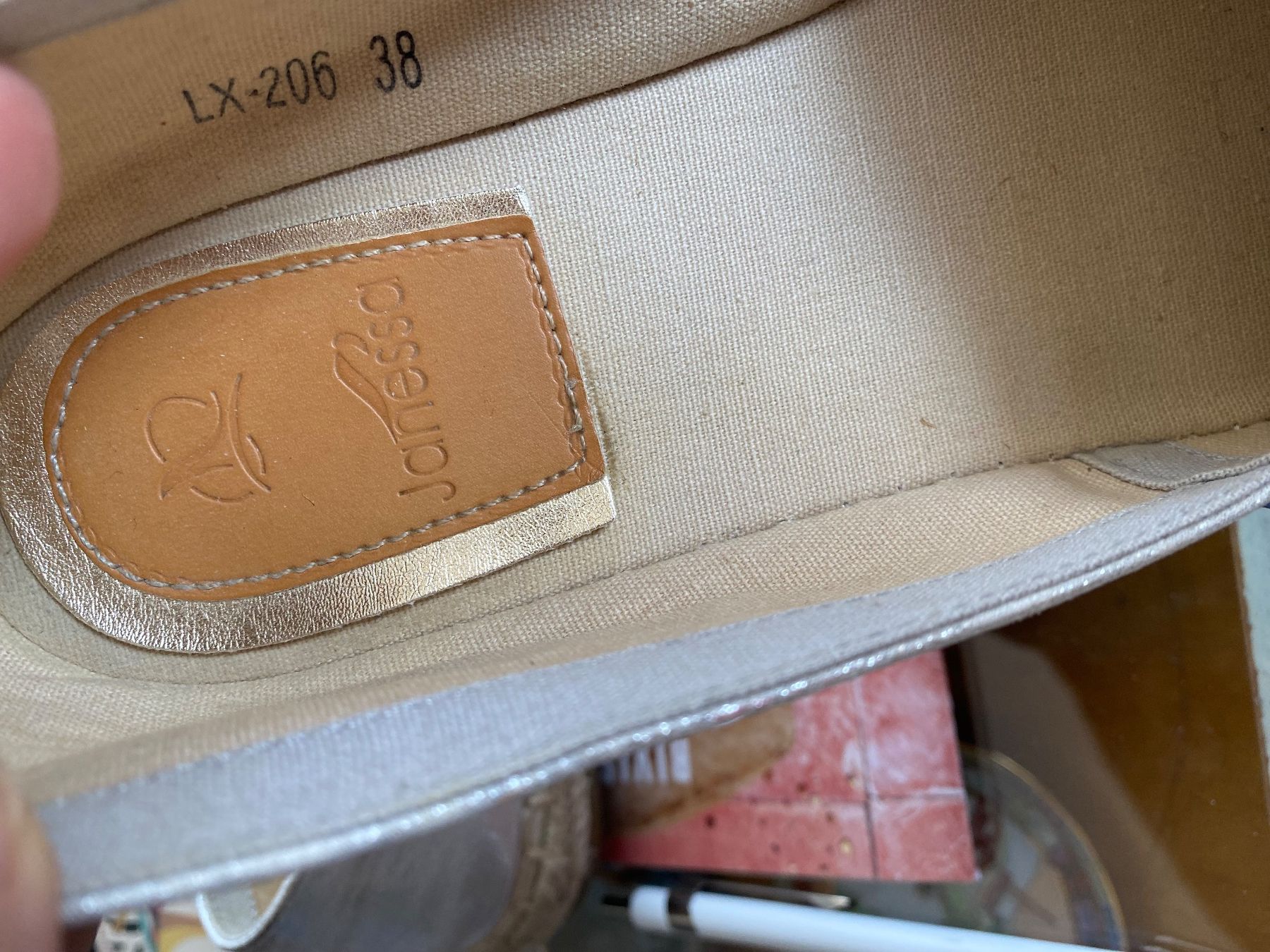 Scarpe da donna: JANESSA neuw. Espadrilles Silber Gr. 38 – Usato da Besazio venduto da lionheart63 4