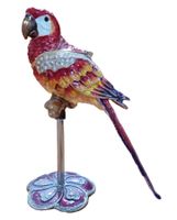 Ancien perroquet "Boîte-Pilulier"/Alter Papagei „Pillendose“