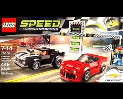 Lego 75874 Chevrolet Camaro Drag Race (2016) Speed Champions