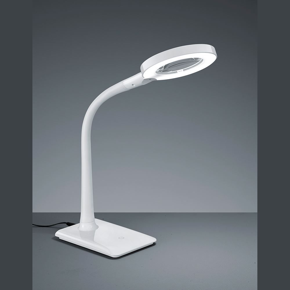 Lampen: LED Tischleuchte, Lupenleuchte, Weiss – Neu (gemäss Beschreibung) aus Kreuzlingen von Smart-Light