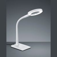 LED Tischleuchte, Lupenleuchte, Weiss