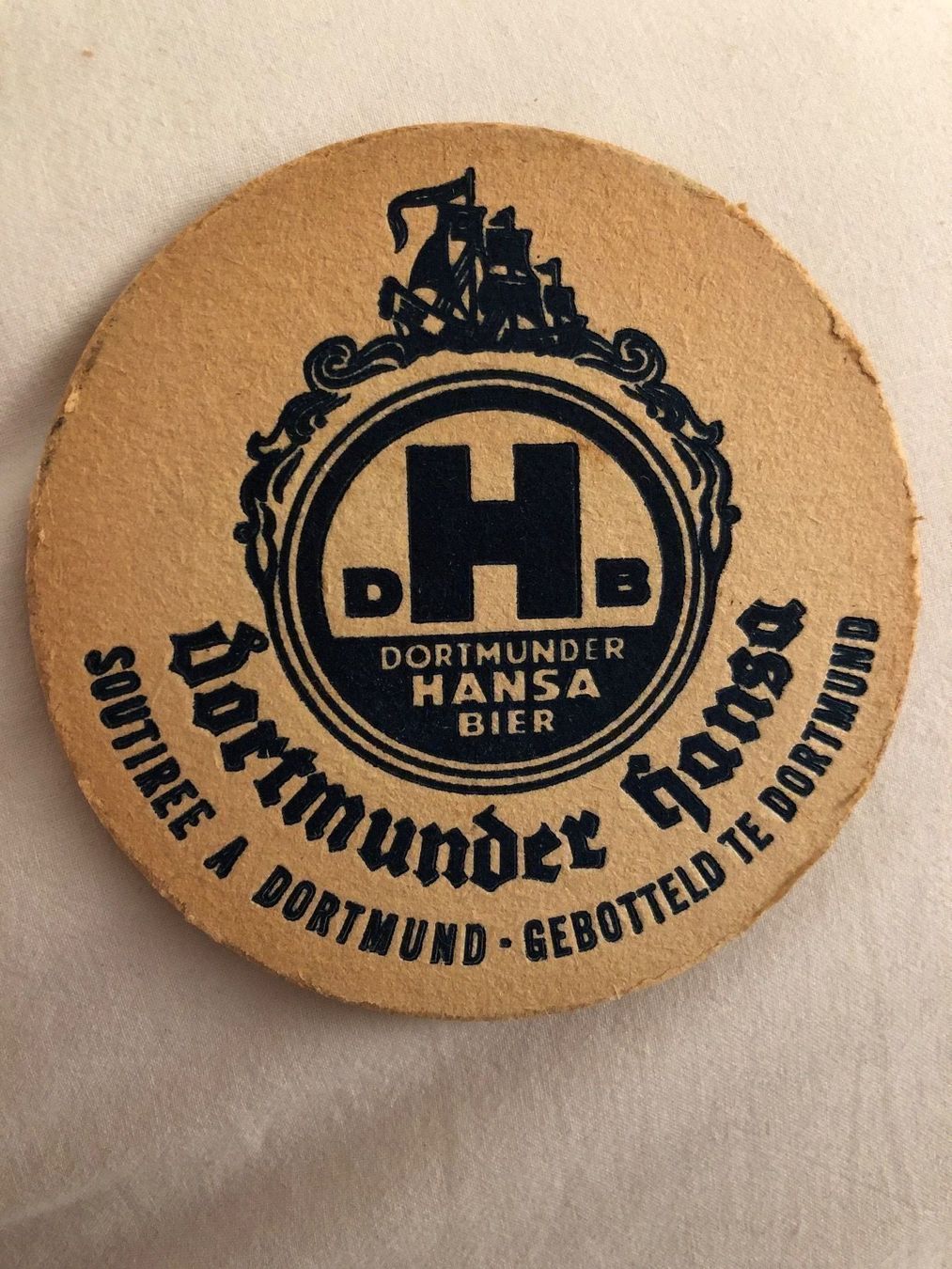 Sottobicchieri: Vintage Dortmunder Hansa Bier / Bierdeckel – Usato da Winterthur venduto da cheerio97