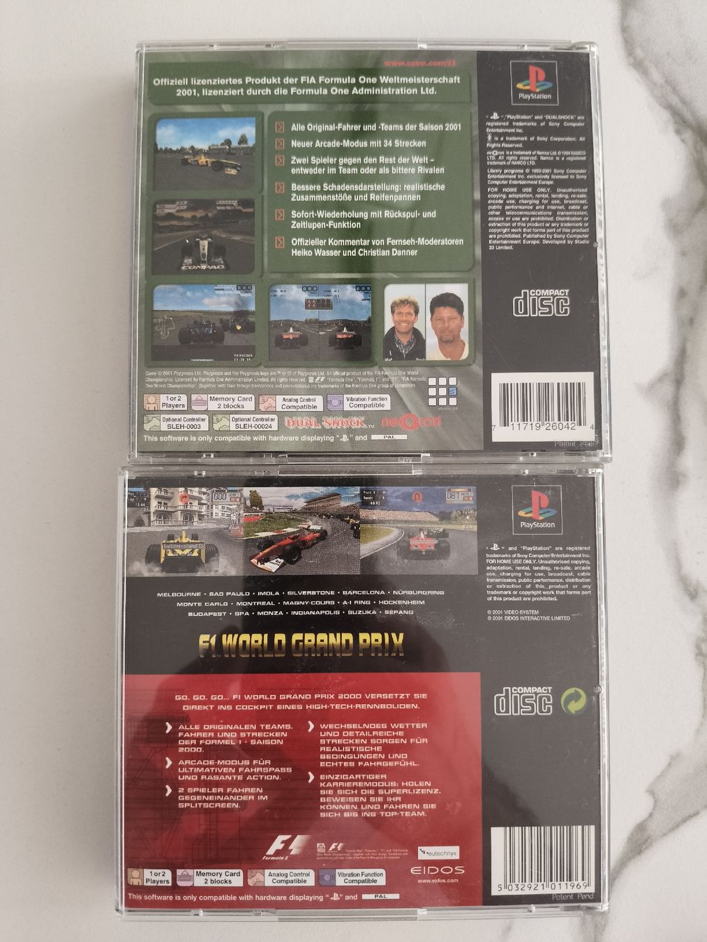 Sony Giochi: Ps1 Formula 1 spiele 2 Verschiedene – Usato da Oensingen venduto da ece_8k7q 2