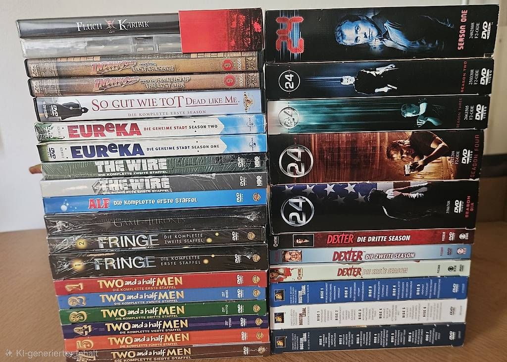 Tutti i DVDs: DVD Serien Sammlung – Usato da Bern venduto da Us66