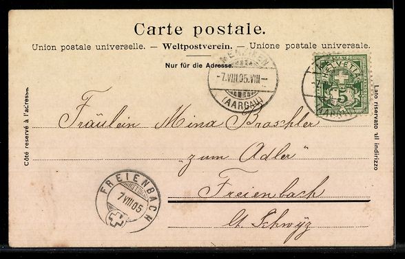 Cartoline postali: AK Liebegg, Teilansicht mit Schloß – Usato da Berlin venduto da bartko-reher 1