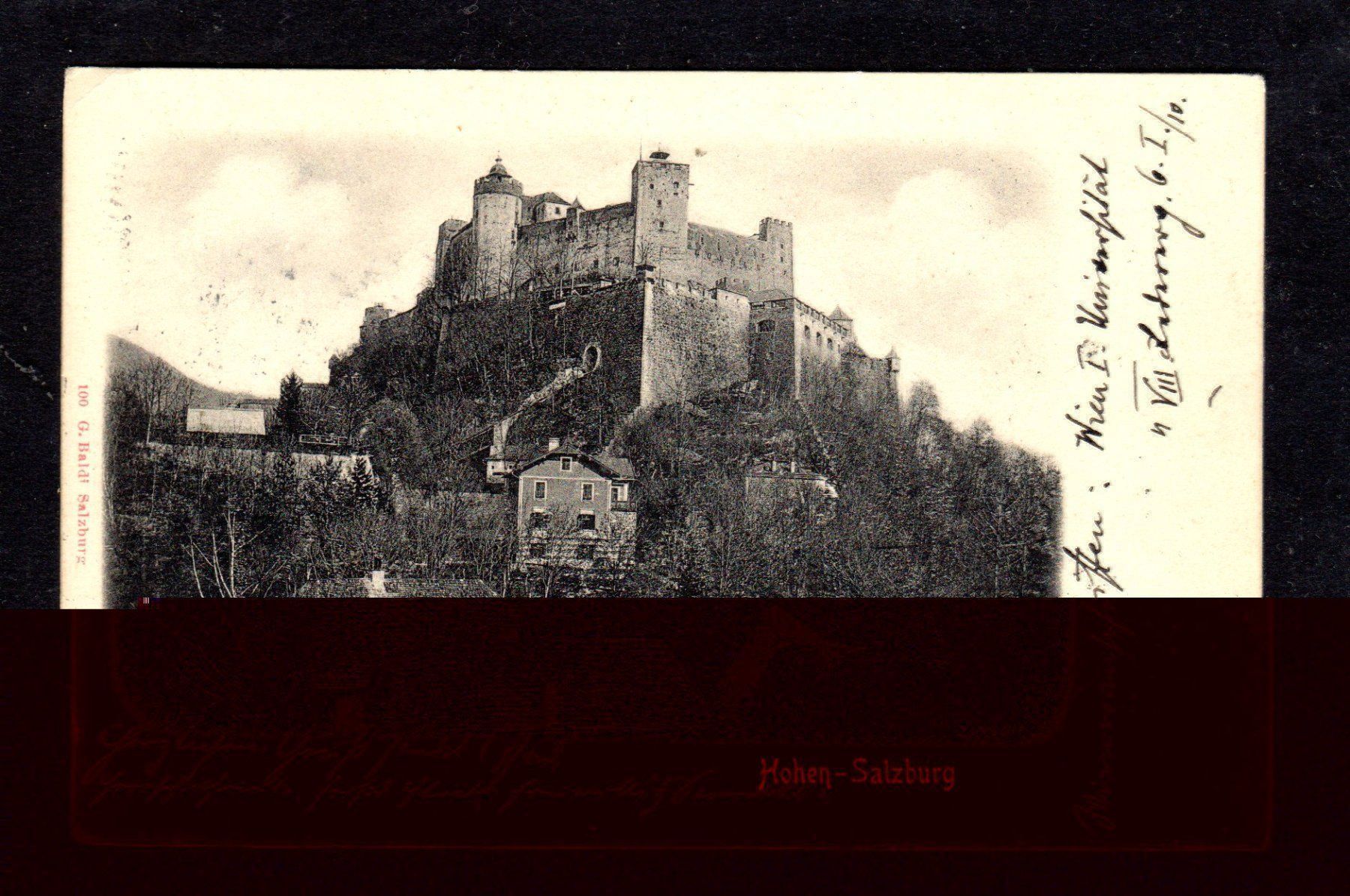 Cartoline postali: Ansichtskarte Hohen-Salzburg – Usato da Remetschwil venduto da Hofiii