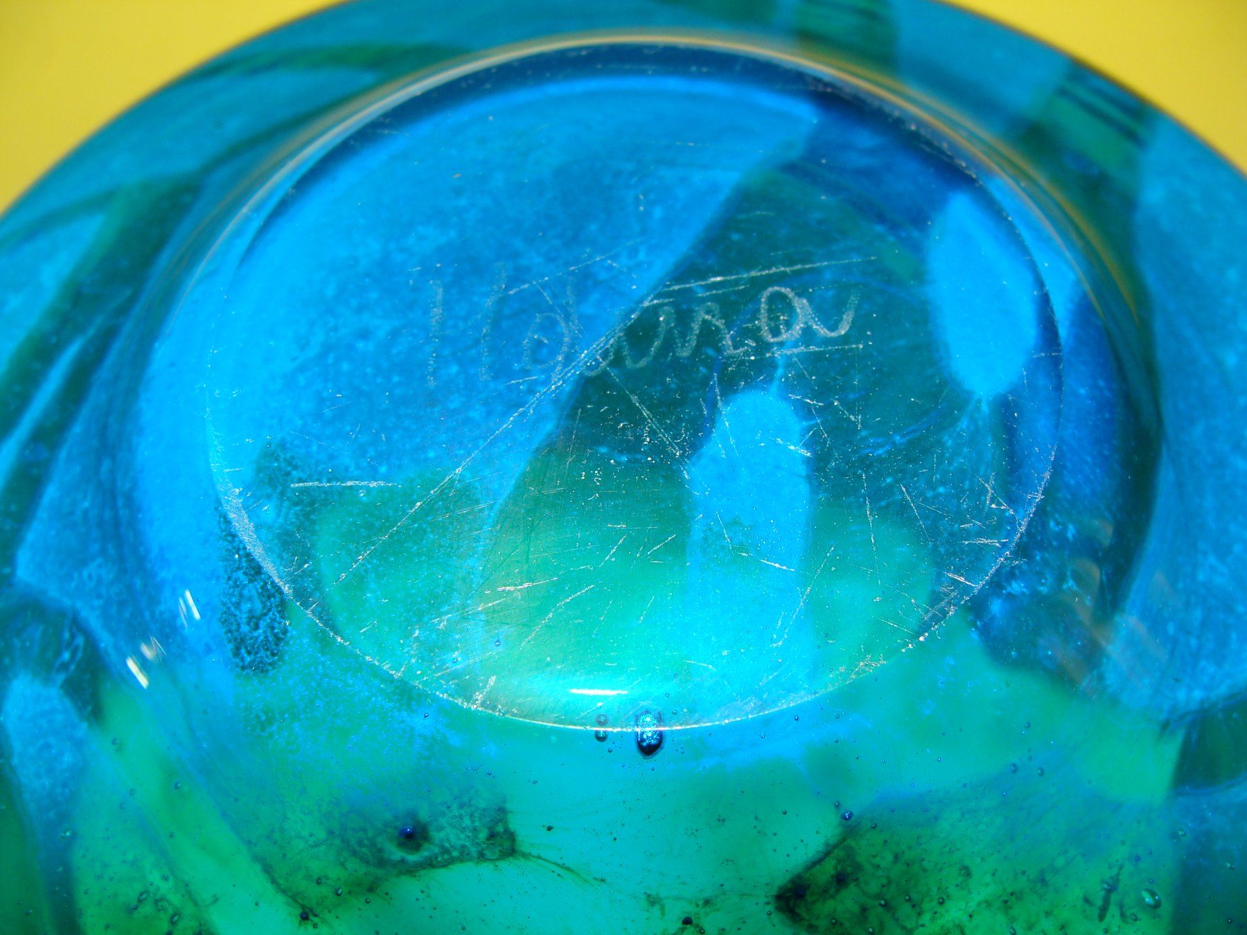 Gläser: MDINA GLASSCHALE um 1970 – Gebraucht aus Bern von zilicchio 3