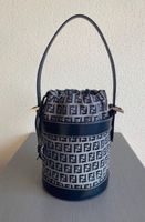 Fendi Palazzo Bucket Segeltuch Handtasche