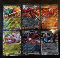 Pokémon Karten EX 6er Bündel EN