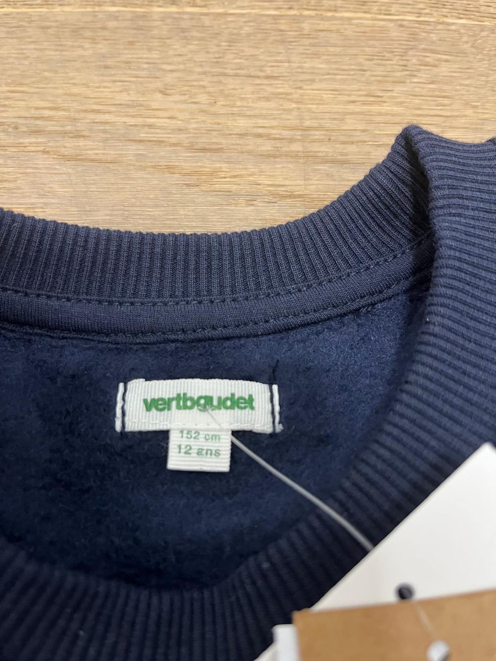 Vertbaudet Vestiti & Gonne: Mädchen Sweatkleid BASIC in Marineblau Vertbaudet Gr. 152 – Nuovo e nell'imballaggio originale da Esslingen venduto da Verkauf-2025 7