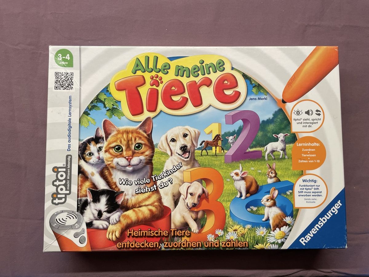 Tiptoi Giochi: Spiel: Tiptoi, alle meine Tiere – Usato da Bergdietikon venduto da stefania_88