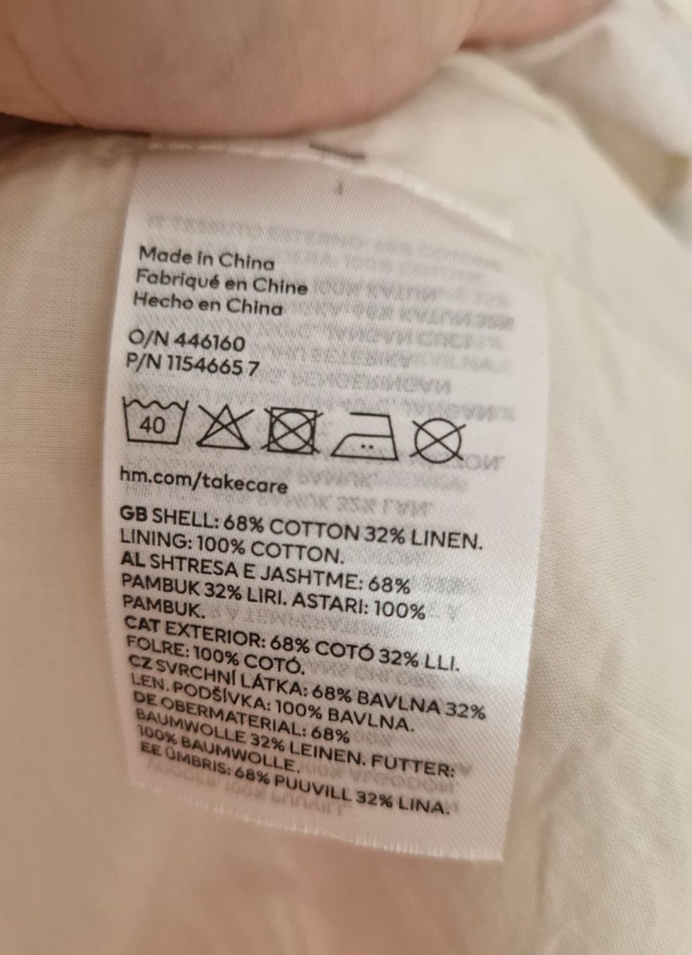 H&M Vestiti: H&M Kleid Blumen Buff-Ärmel Leinen Baumwolle Gr. 40 – Usato da Erlinsbach SO venduto da ULIKH 7