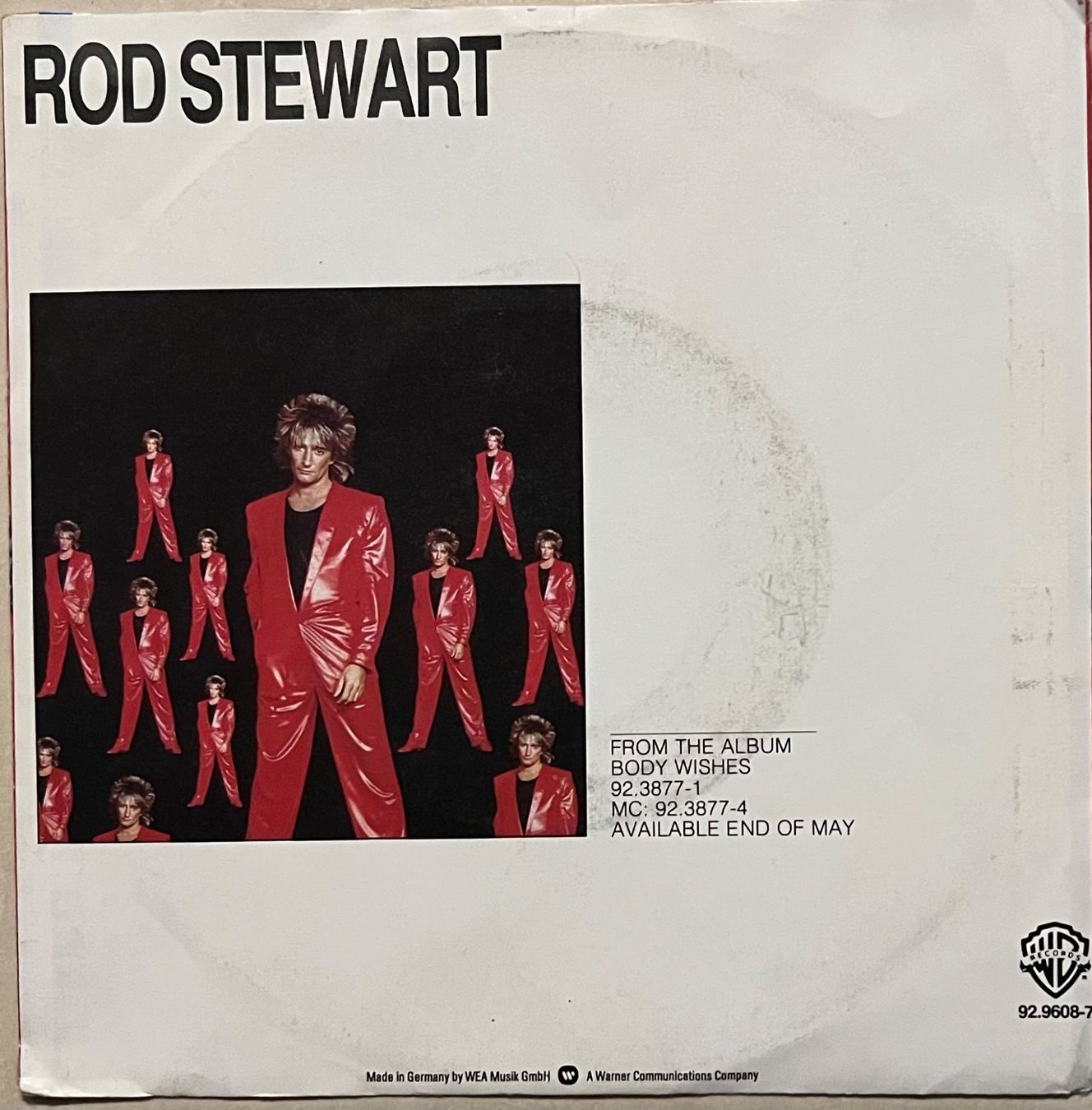 Schallplatten: ROD STEWART - BABY JANE – Gebraucht aus Bussigny von vinyl-pas-cher 1