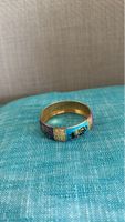 Vintage Armreif mit farbenfrohen Emaille Details