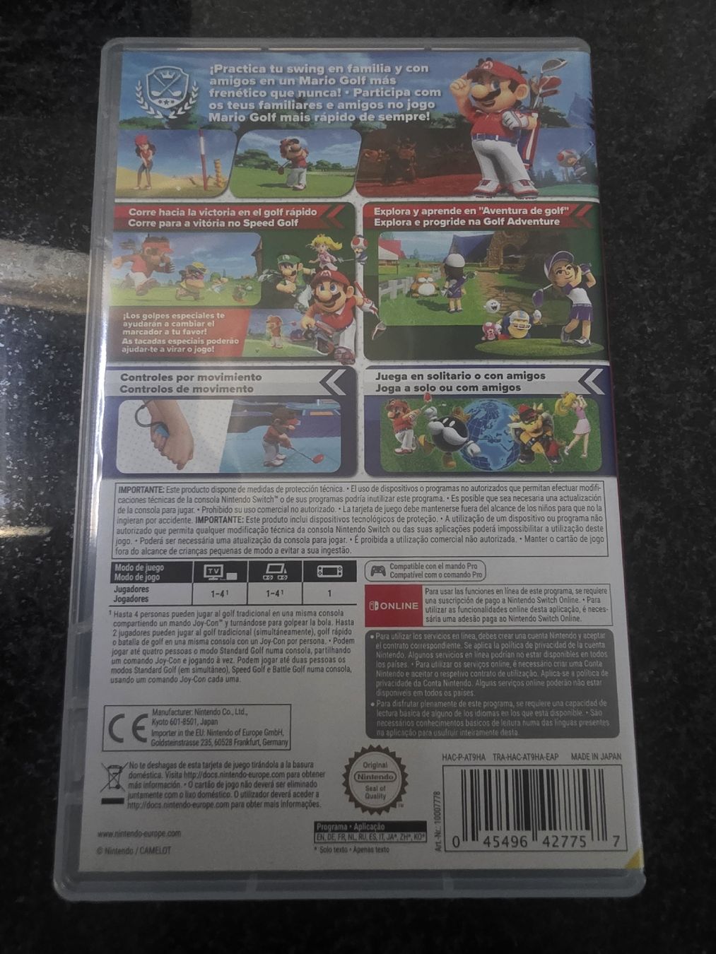 Spiele: Mario Golf Super Rush Nintendo Switch – Gebraucht aus Chavornay von Crash37 1