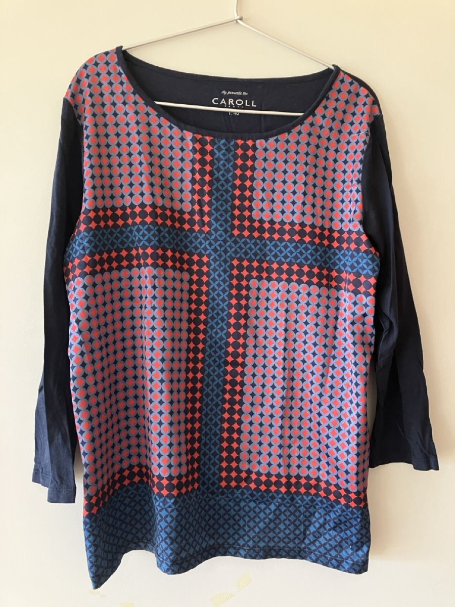 Caroll Tops: Top Caroll manches 3/4 taille 40 – Gebraucht aus Carouge GE von Lapsus23