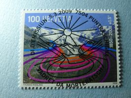 2009 Nr. 1300 ET-Vollstempel schützen wir die Gletscher