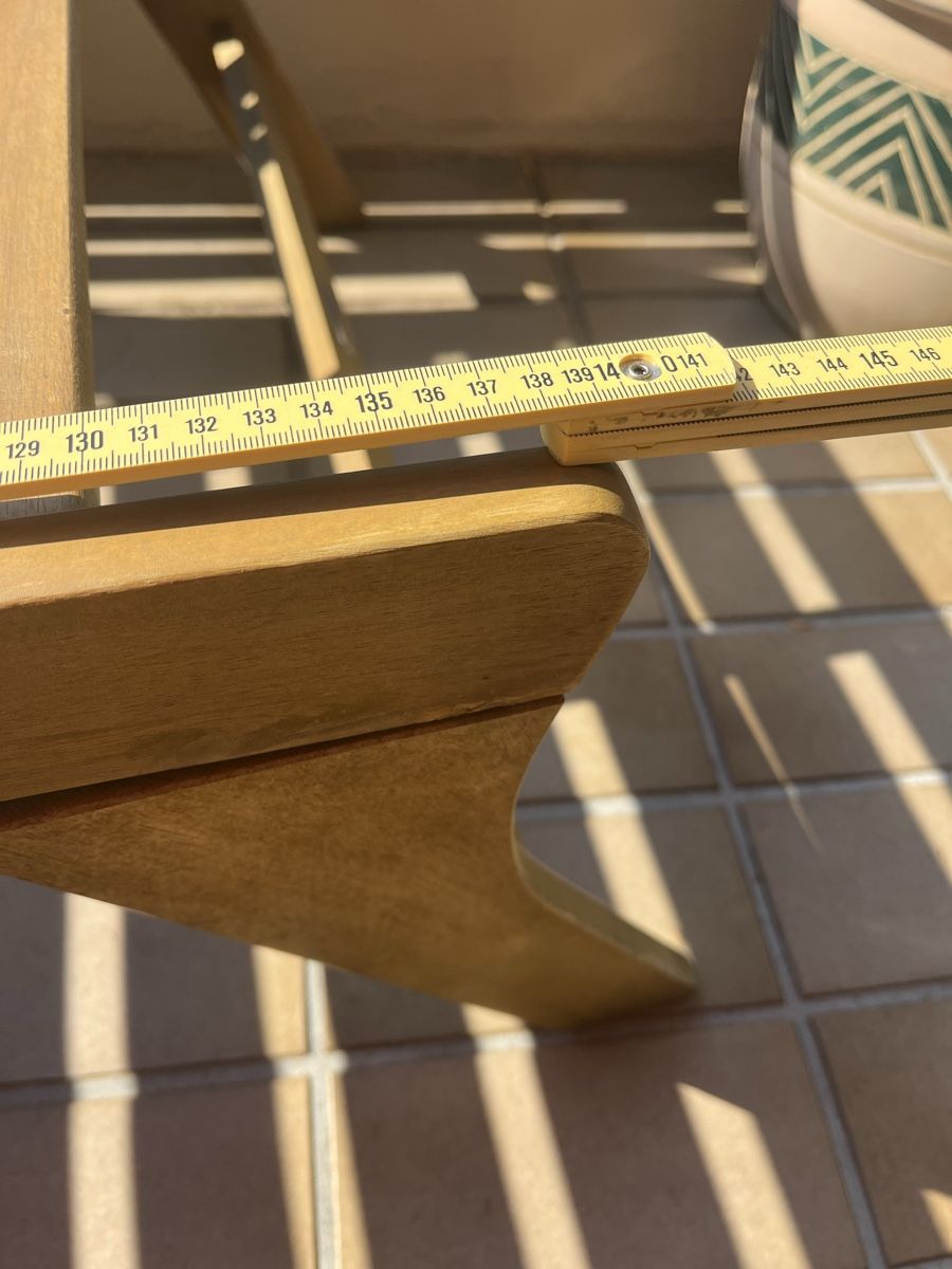 Divani: Garten/Balkon Sofa Liege Holz   – Usato da Weggis venduto da Taisvis 6