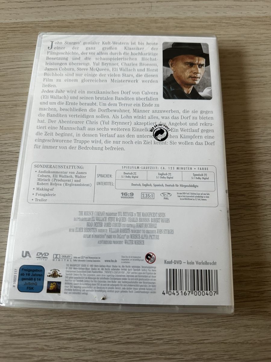 Tous les DVDs: Die glorreichen Sieben DVD originalverpackt – D'occasion à Hombrechtikon par baersandro 1