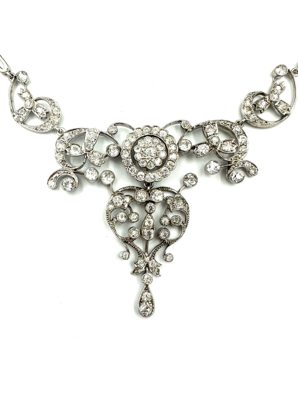 Ketten: Collier 19ème or, argent et diamants – Gebraucht aus Renens VD von Diademe.sarl 1