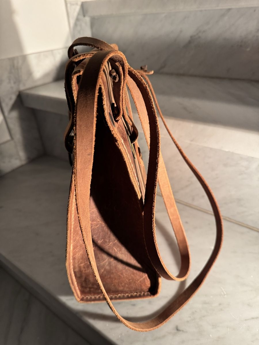 Borse: Mittelalter Tasche aus Leder – Usato da Esslingen venduto da Takayama25 1