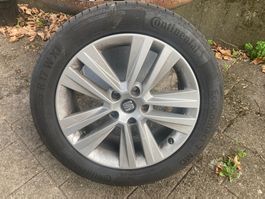 1 Alu-Komplettrad zu Seat Leon 205/55/17