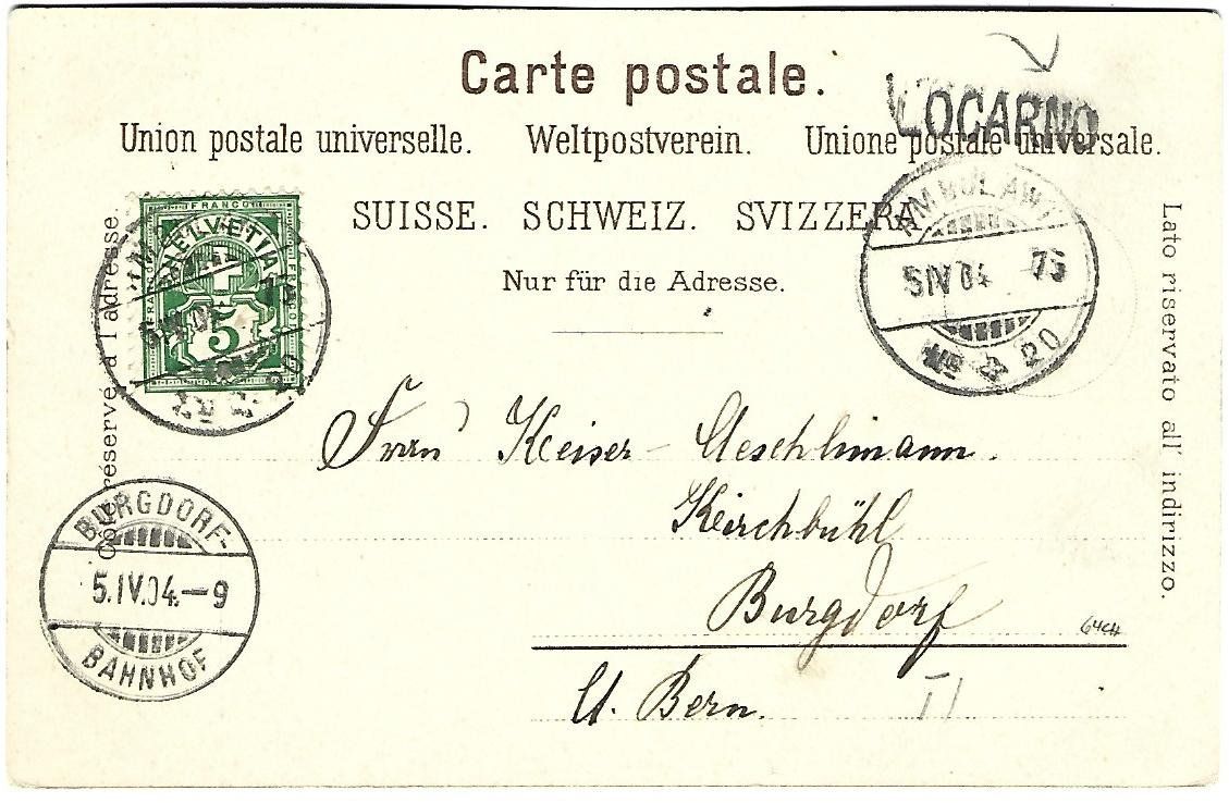 Cartes postales: Mercato di Locarno – D'occasion à Wetzikon ZH par Brulu100 1