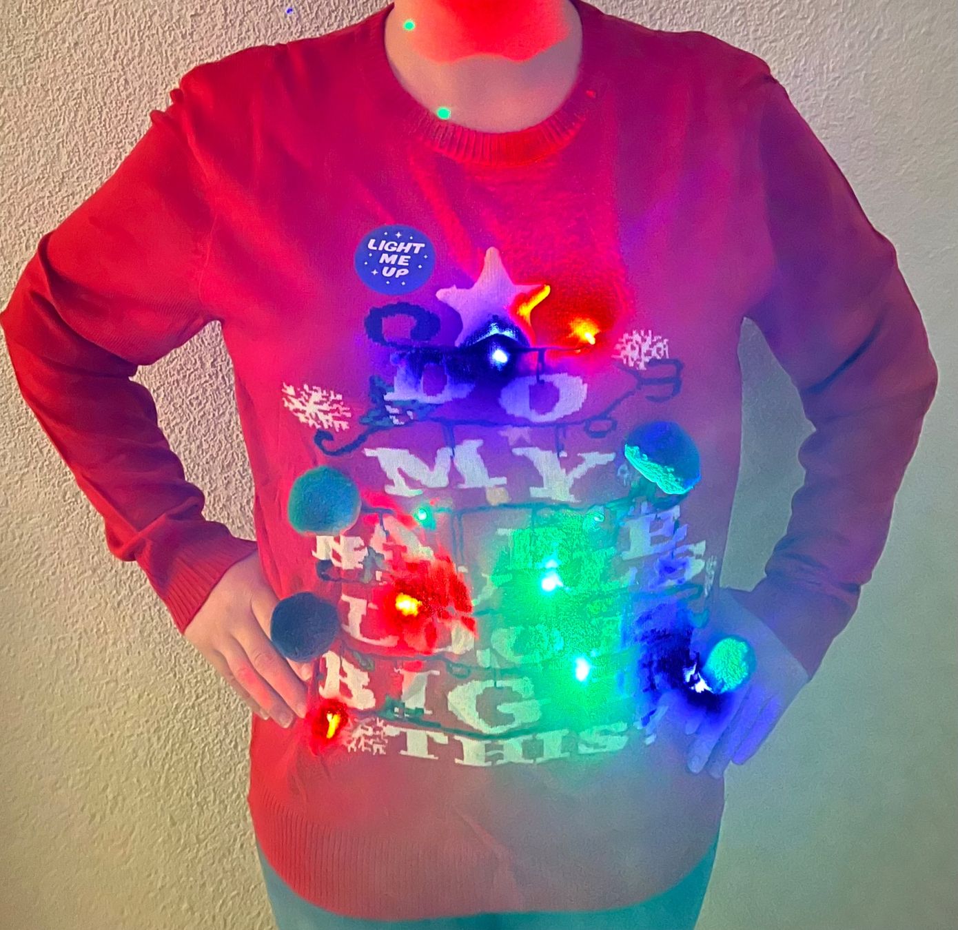 Pullover & Sweatshirts: Weihnachtspullover mit LED's  **NEU**  Top Qualität Grösse S – Neu und originalverpackt aus Rebstein von gimmma 3
