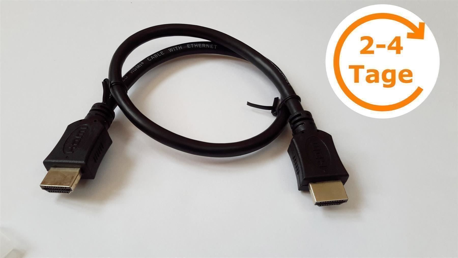 Kabel: Monitor Kabel HDMI, 0.5 meter – Neu und originalverpackt aus St. Gallen von cointec