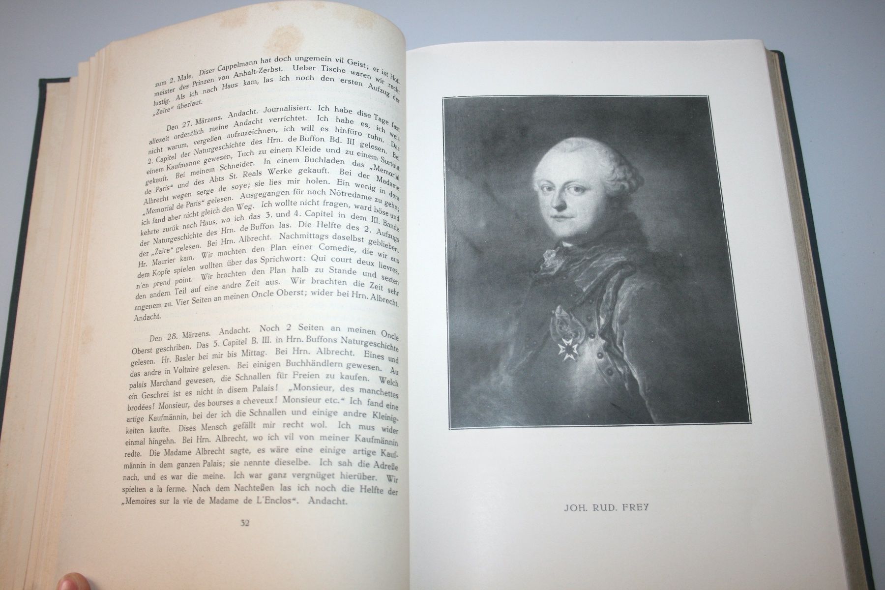 Libri: F. Schwarz: Isaak Iselins Pariser Tagebuch 1752, Basel 1919 – Usato da Schaffhausen venduto da Kartenprofi 3