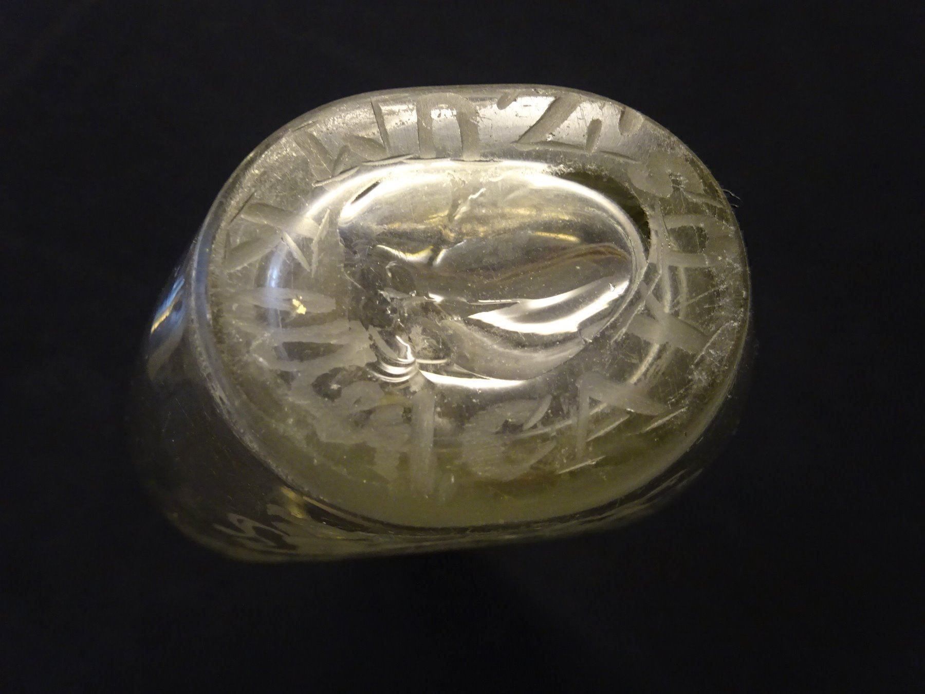 Flaschen: Taufflasche Glasmacherzunft Weissglas – Gebraucht aus Esslingen von eintagammeer 8