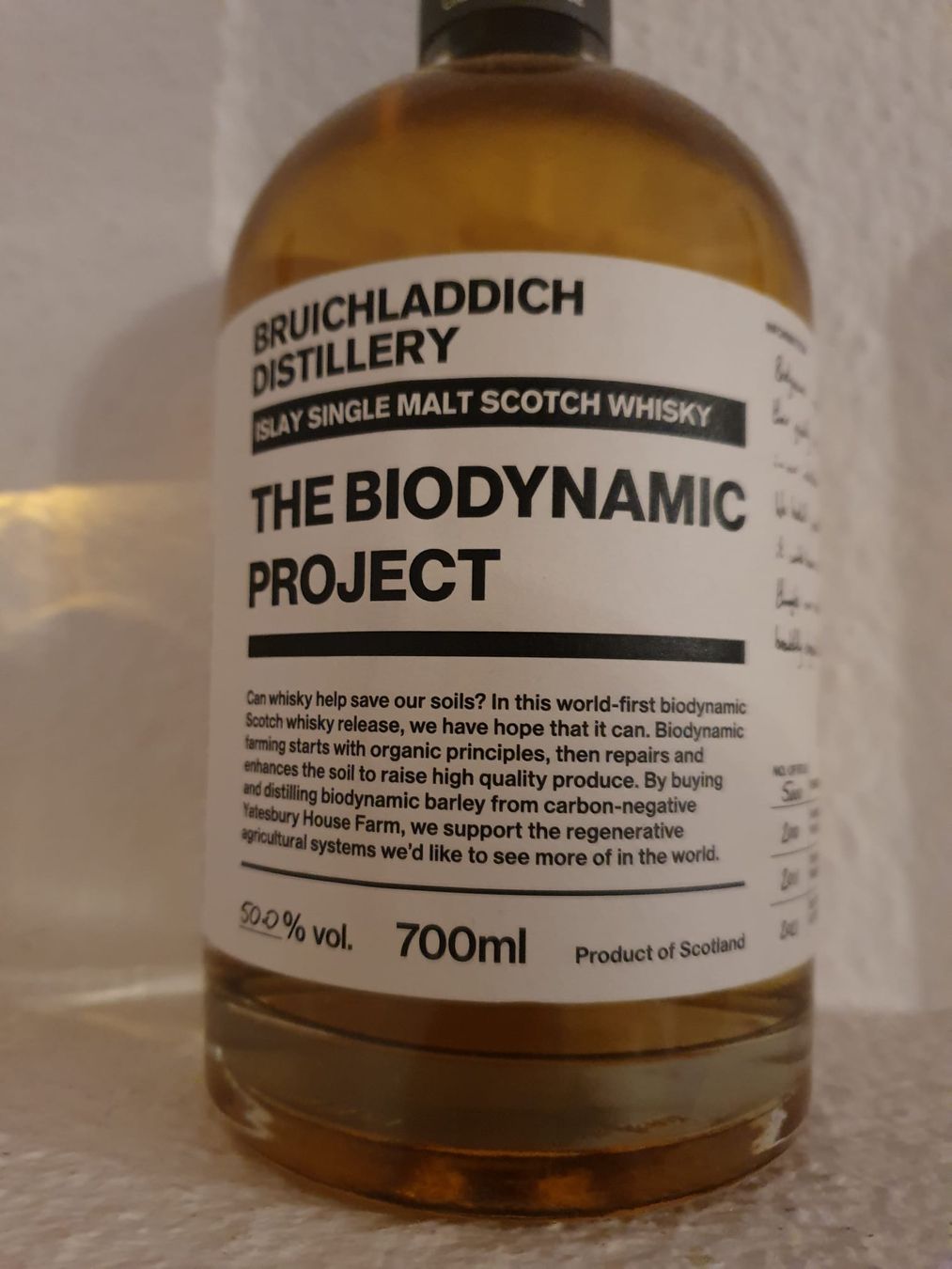 Bruichladdich Spirituosen: Bruichladdich The Biodynamic Project 2021 1 von 5000 – Neu und originalverpackt aus Langnau am Albis von jer_pm72 2