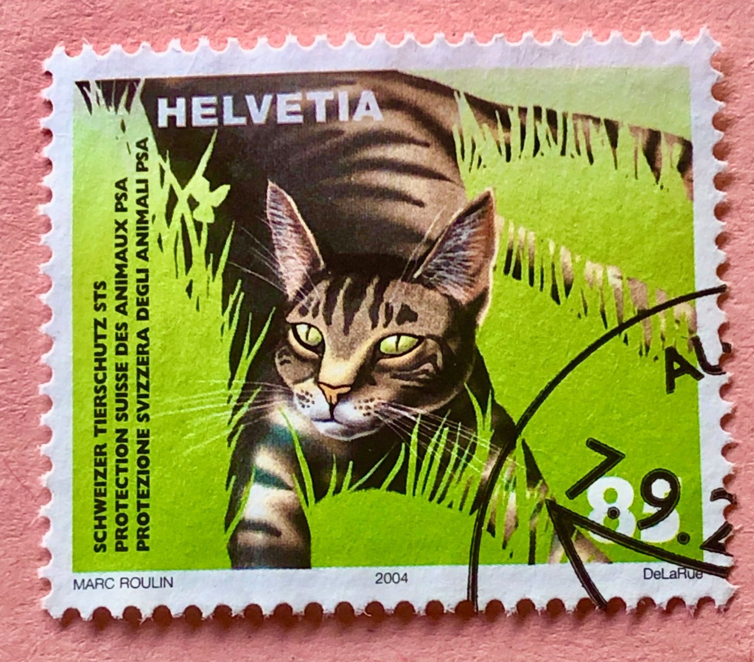 Tous les timbres: Nr.1120 Stempel Katze 2004    – D'occasion à Aarau par Billa007