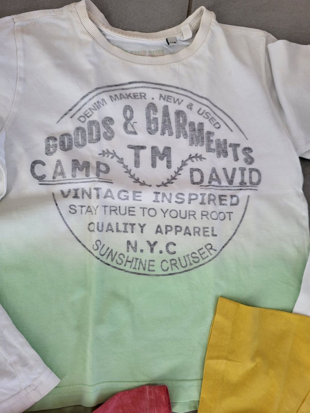 Camp David Camicie, T-shirt & Polo: T-Shirts David Camp 5 Stk gr. 116 – Usato da Boswil venduto da i12i 4