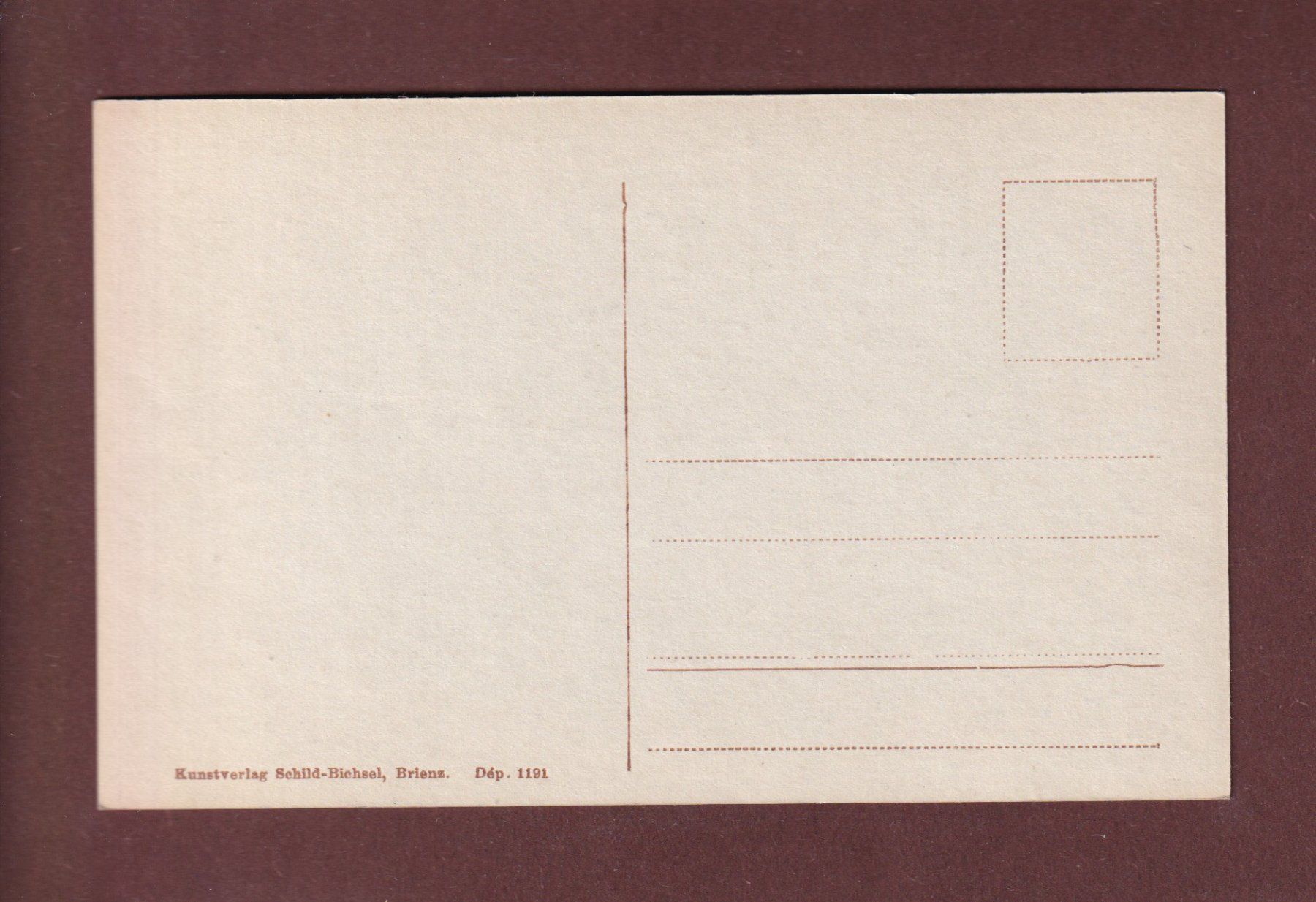 Cartoline postali: BRIENZ - Hasliberge – Usato da Pully venduto da nicecards-shop 1