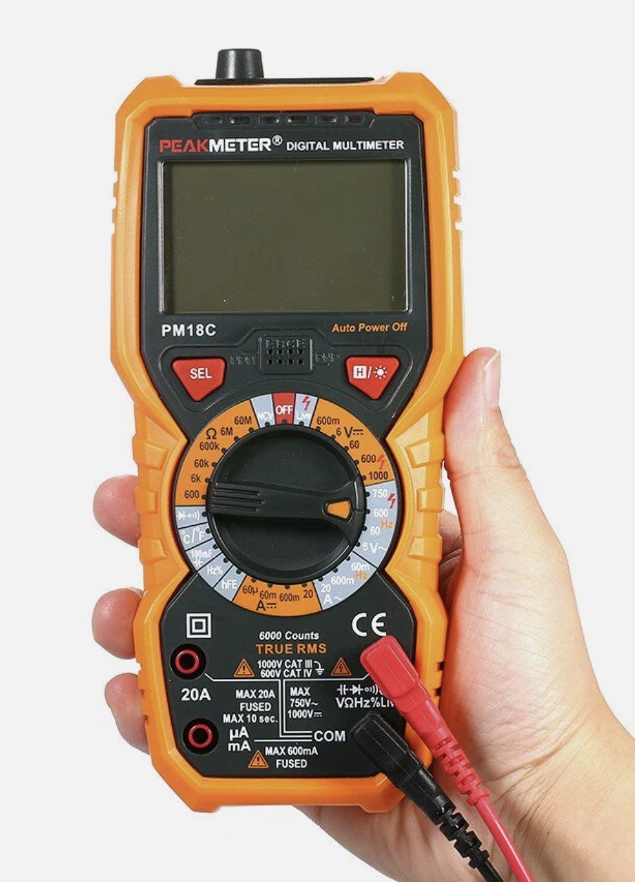 Misurare: Digital Multimeter Peakmeter PM 18C Fabrikneu in OVP – Nuovo e nell'imballaggio originale da Horw venduto da Arta20000 6