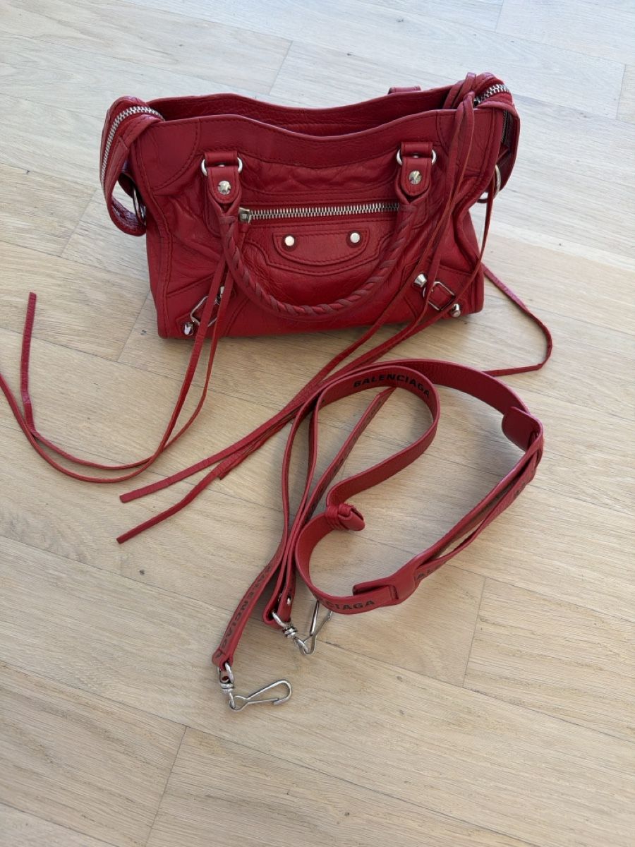 Balenciaga Borse da donna: Balenciaga City Mini Bag Red – Nuovo (secondo la descrizione) da Effretikon venduto da MaisonNade 1
