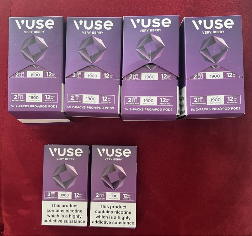 Vuse Pods Very Berry VYPE | VUSE EPOD CARTRIDGES VPRO 6MG | 12MG | 18MG  Berry Watermelon