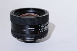 Tamron Adaptall-2 24mm 1:2.5 BBAR MC Objektiv top !