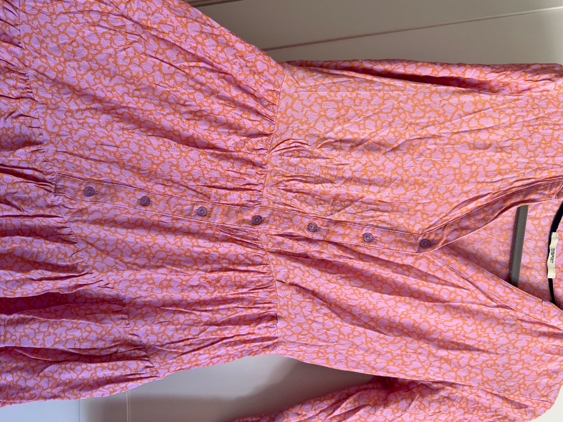 Esprit Robes: Rosa Kleid mit langen Ärmeln – D'occasion à Tägerwilen par wik_f6d9 4