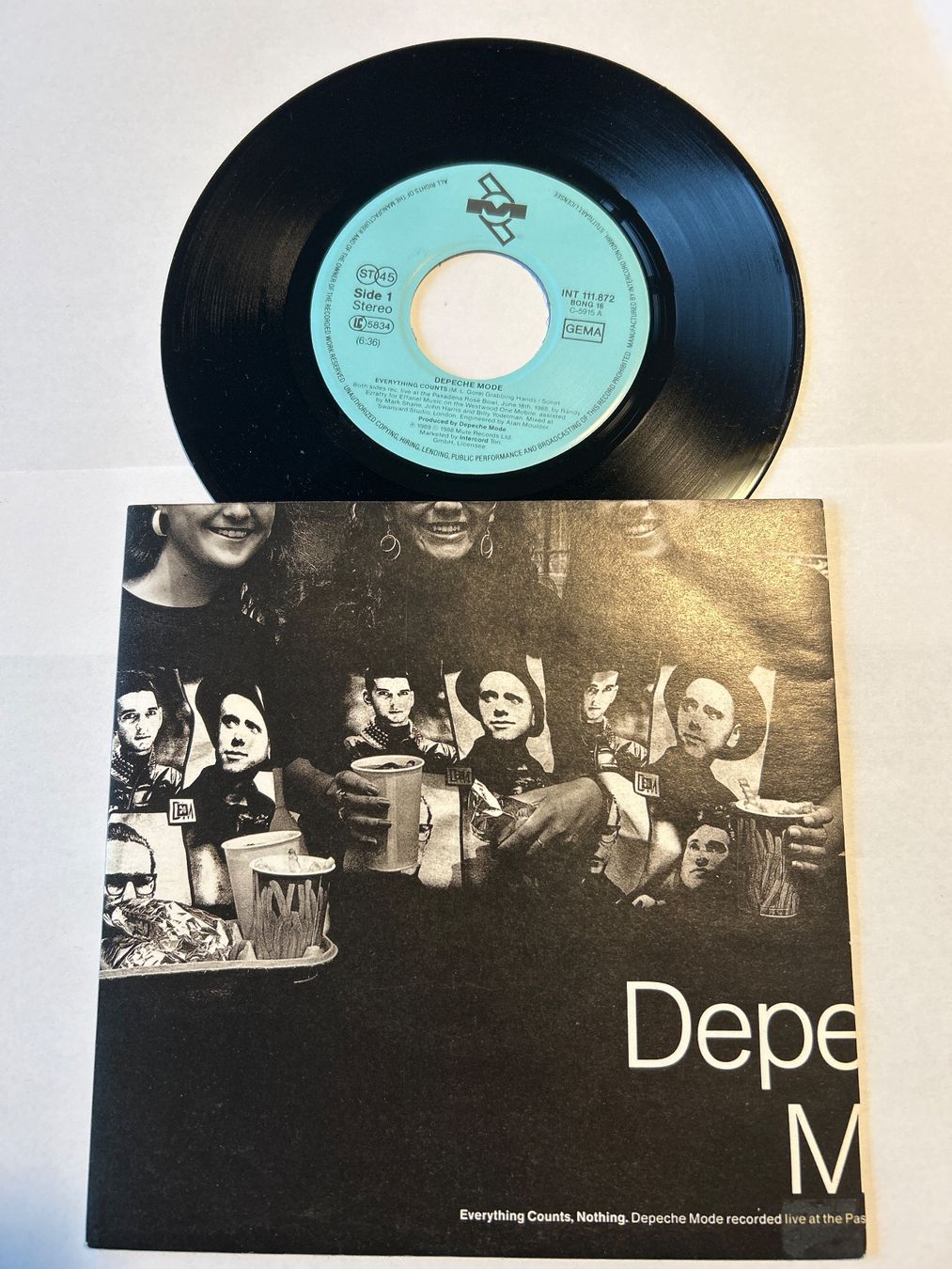 Schallplatten: Depeche Mode. 1989. Everything Counts – Gebraucht aus Faulensee von Mizuno06
