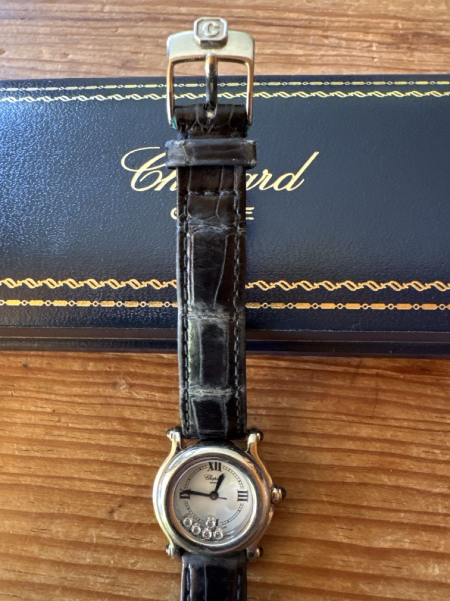 Chopard Orologi: Chopard Genève Uhr Damen mit 7 Brillanten – Usato da Mauren venduto da ducducturi 5