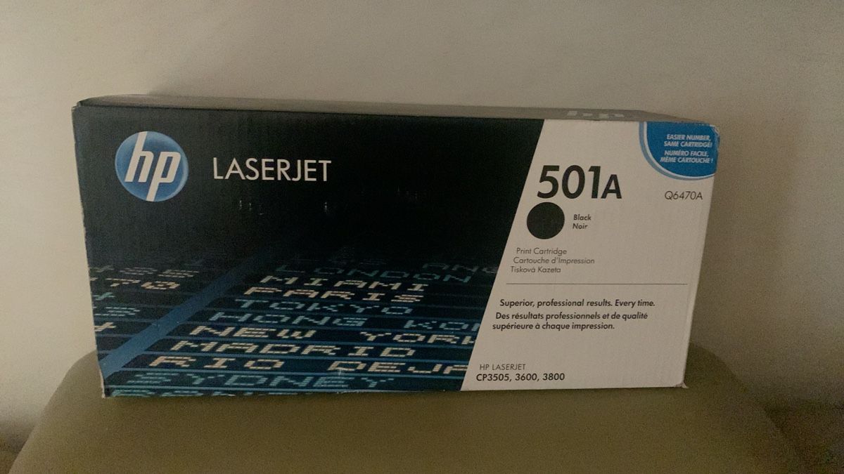 Hewlett Packard Druckerpatronen & Toner: Cartouche HP 501A Noire Neuve – Neu und originalverpackt aus Lausanne von Famary