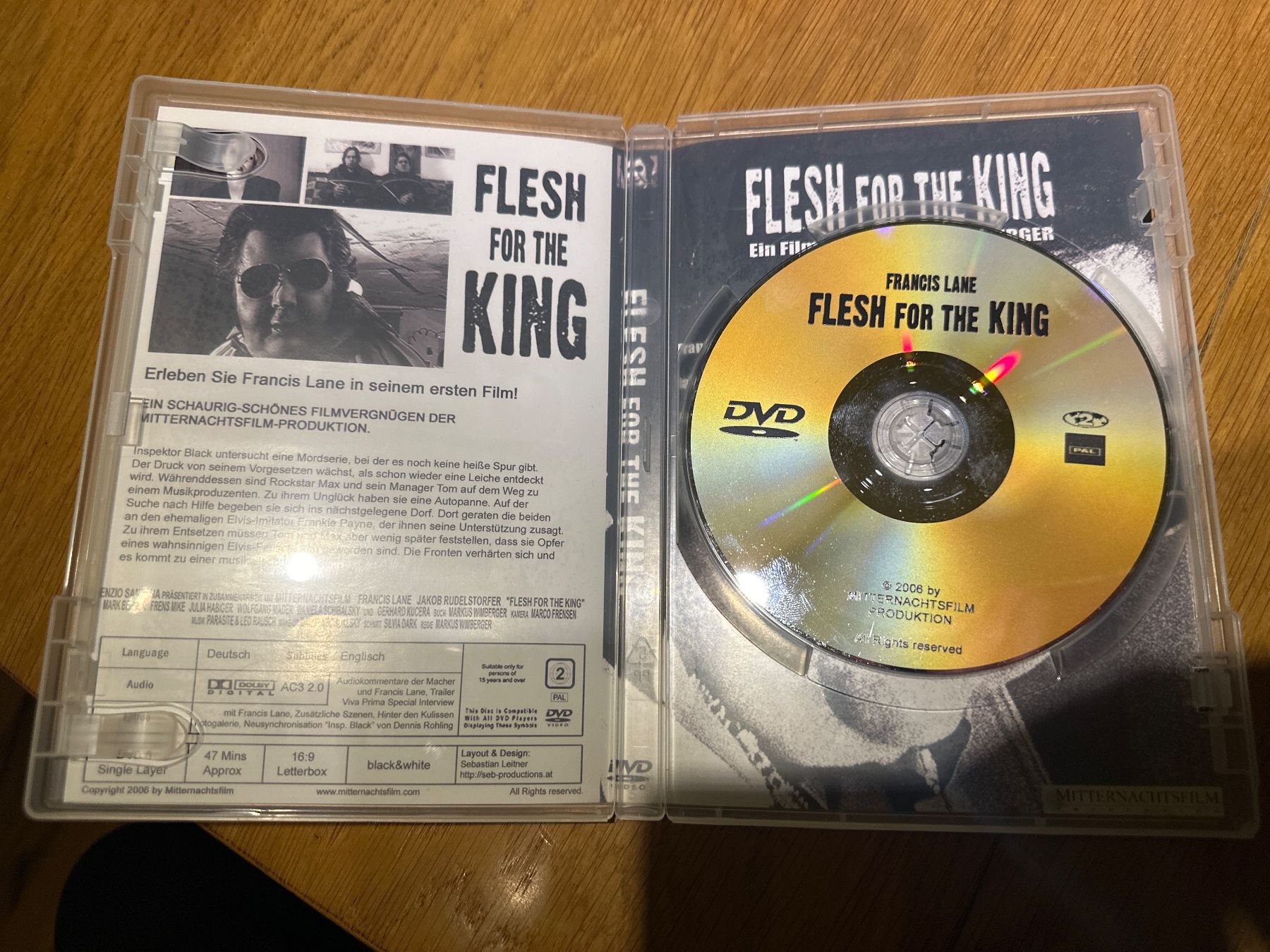 Alle DVDs: Flesh for the King DVD, Markus Wimberger – Gebraucht aus Benken ZH von Audi-erich 2