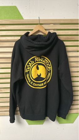 Kapuzenpullover Zip Hoodie Tical Athletics schwarz