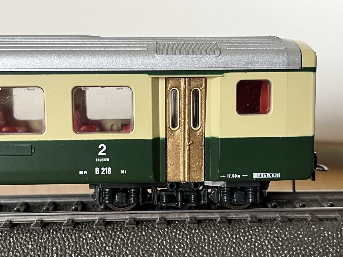 Roco Modellini di ferrovie: 2 Stk Südostbahn EW II Roco OVP – Usato da Basel venduto da Re620_11627 2